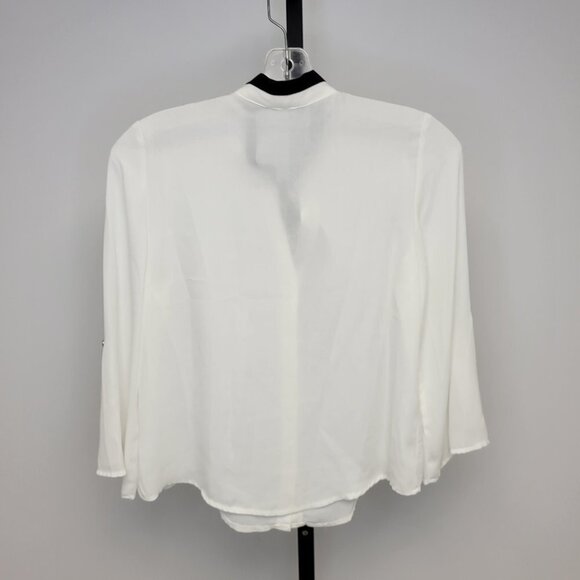 CHOCOLATE USA Tie Neck  Top - Picture 3 of 5